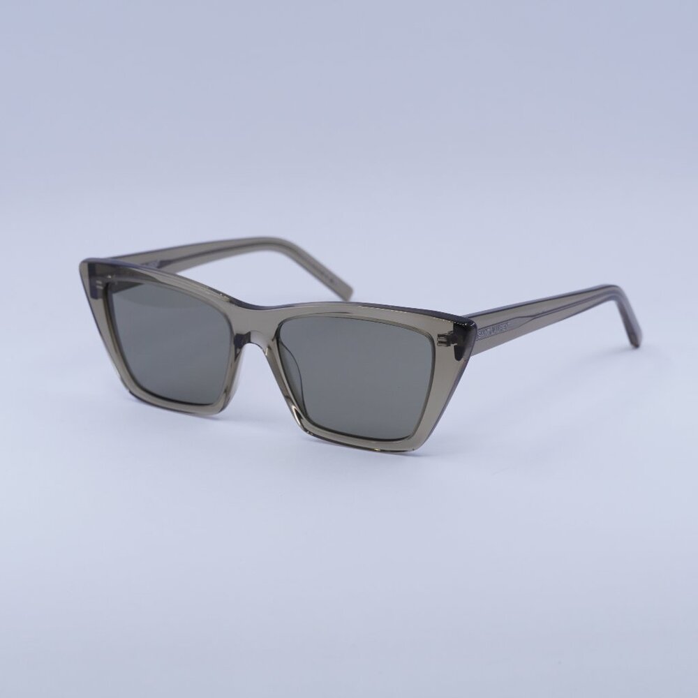 🕶️ New Saint Laurent SL 276 MICA 045 Sunglasses - Brown Frame, Grey Lenses